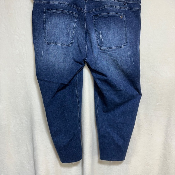 Democracy Women's Jeans 24W Blue Slim Straight "AB" Technology - Mold and Hold - Picture 8 of 8